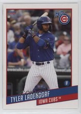 2021 Choice Iowa Cubs Tyler Ladendorf #12 1lq2