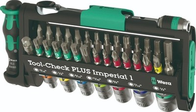 Wera 05056491001 Tool-Check Plus Imperial, 39 Pieces