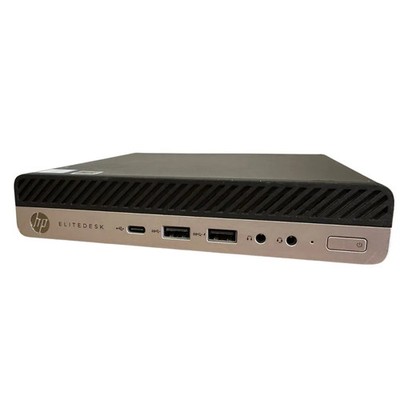 HP EliteDesk 800 G4 Mini: i5-8500t, 8GB, 256GB SSD, DP, USB-C, Win11 Pro