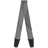 Guitar Strap - Eighties 7 Black/White (Us Import) Acc Neu