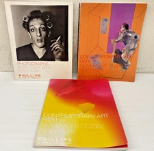 Lot of 3 Comtemporary Art New York (Studio/ Art /Design/ Photography) (12120RK)