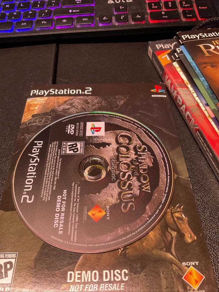 Shadow Of The Colossus Demo Disc (Sony PlayStation 2, PS2, 2005) Tested - Image 3 of 4