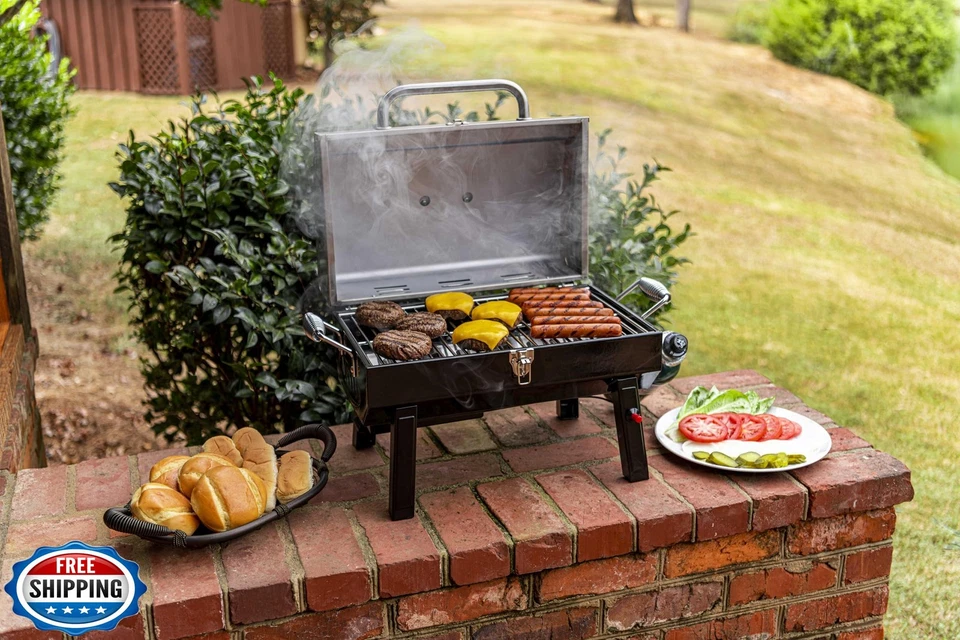 Char-Broil Stainless Steel Portable Liquid Propane Gas Grill - Image 4 of 4