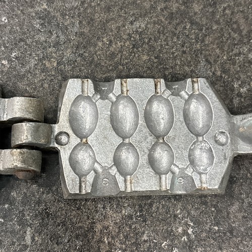 Vintage C Palmer Lead Fishing Sinker Mold No 452, 1/2 & 1 Oz Egg Shapeš„ - Picture 23 of 24