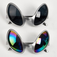Funny Aliens Costume Glasses Rainbow Lenses ET Sunglasses Halloween Party Pro HJ