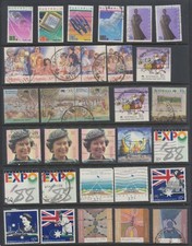 Australia Stamps 1987-1988 SG1082/89;1098/1104;1107/24;1121b;1126/9;1131/7;...
