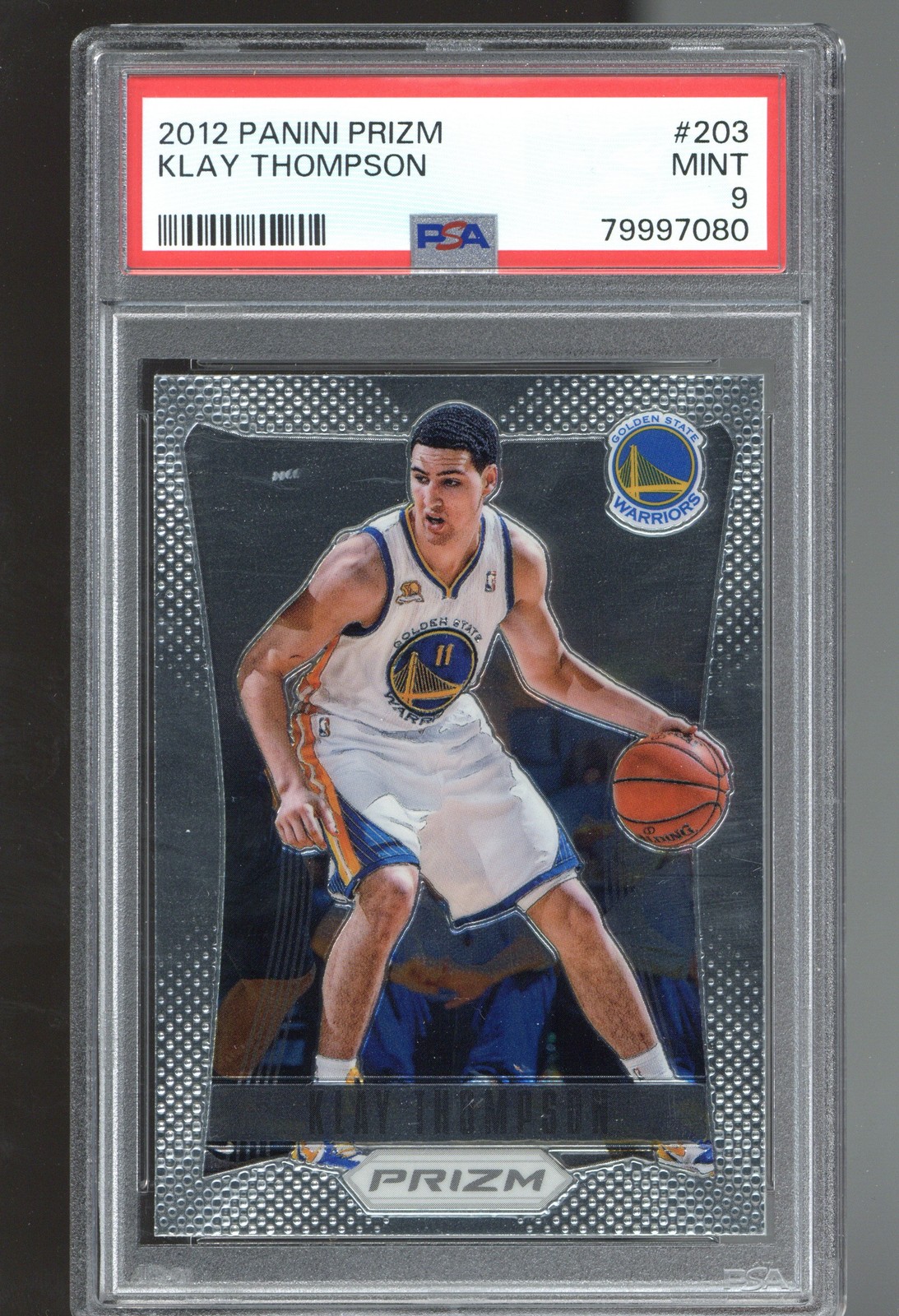 2012-13 Panini Prizm #203 Klay Thompson PSA 9 ROOKIE RC
