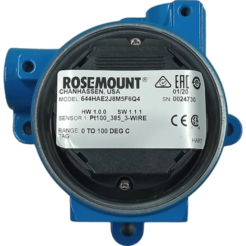 Transmissor de Temperatura Rosemount 644HAE2J8M5F6Q4 - Picture 4 of 6