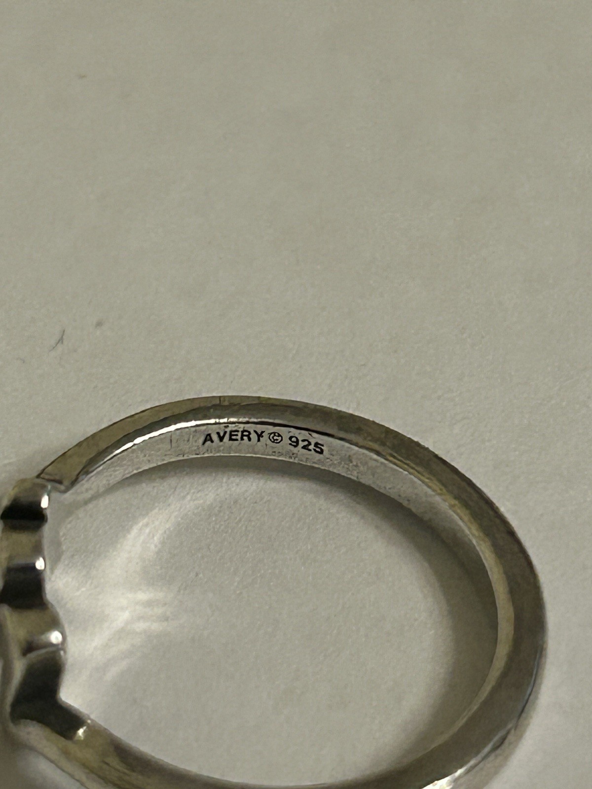 James Avery Script M Ring, .925, Size 7, Cursive,… - image 5