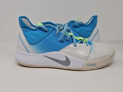 Nike Paul George PG 3 Basketball Shoes Lure Platinum/Tint AO2607-005 Size 10.5