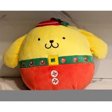  8 " Christmas POMPOMPURIN Squishmallows HEllO KITTY  and Friends8" Plush
