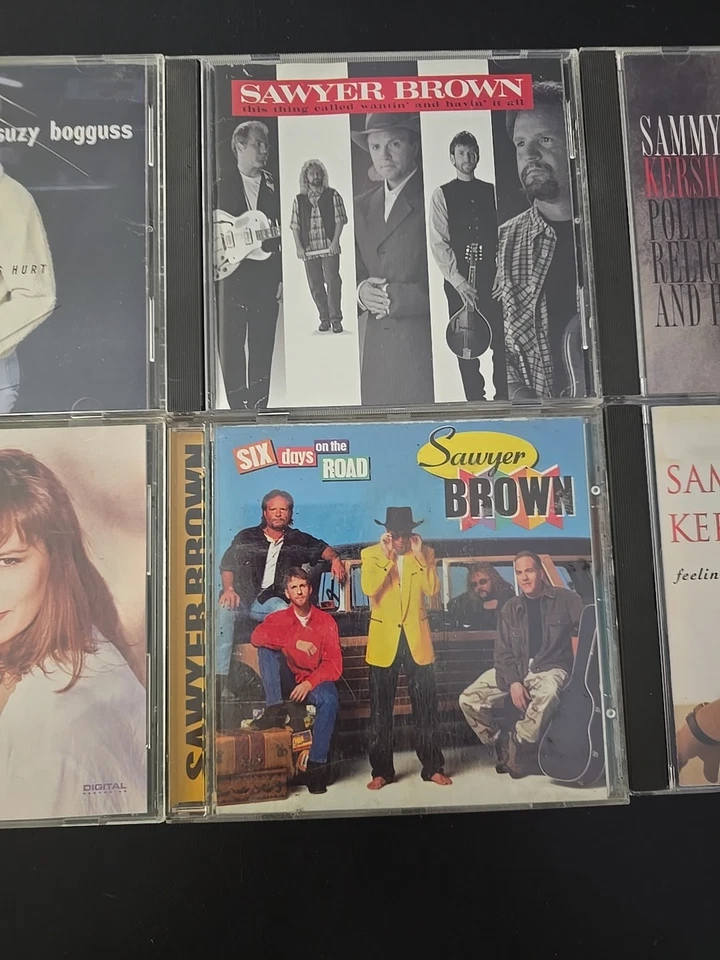 Country JASON ALDEAN,SAM KERSHAW,SAWYER BROWN,SUZY BOGGUSS,RUBY LOVETT 10 CD LOT - Image 4 of 4