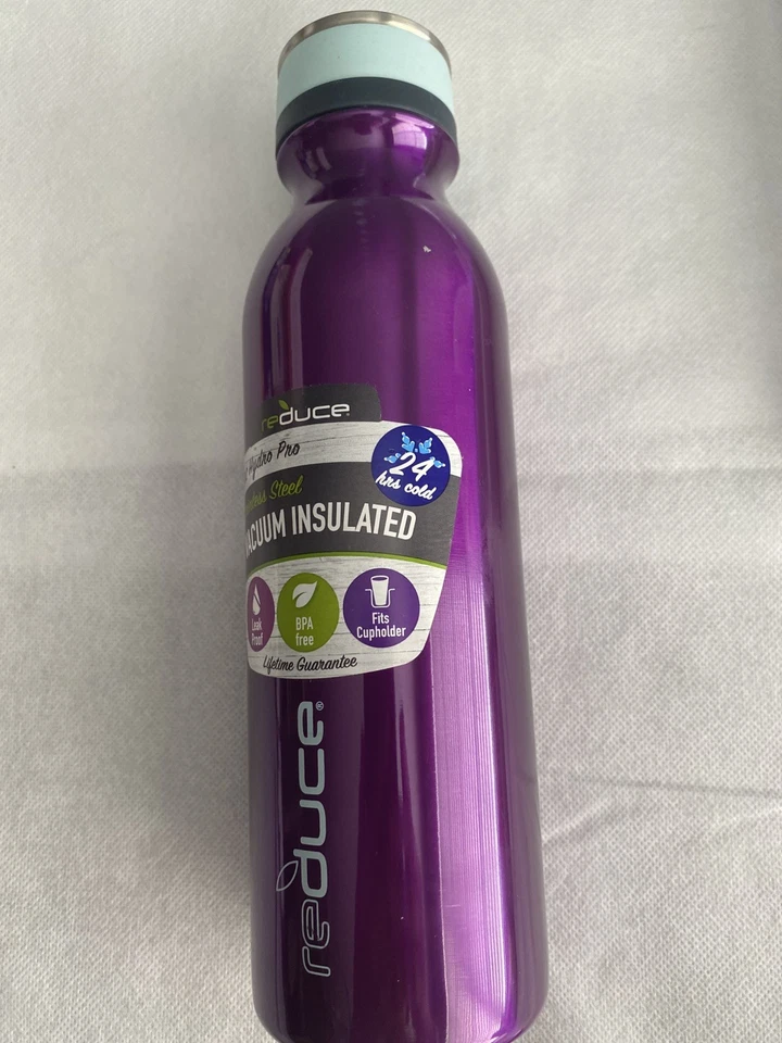 Botella aislante de acero inoxidable Hydro Pro de 20 oz 24 horas fría Foto 2 de 3