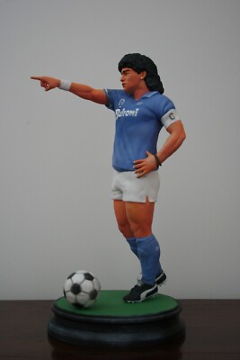 Statuetta Diego Armando Maradona 30cm napoli juve LA PUNIZIONE