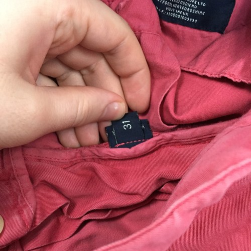 Polo Ralph Lauren Chino Shorts Herren W31 100% Baumwolle Freizeit Rosa - Bild 8 von 13