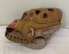 ALL PRO Baseball Glove Pee Wee PW 77-100 Leather EZ-Catch RHT Glove Vintage