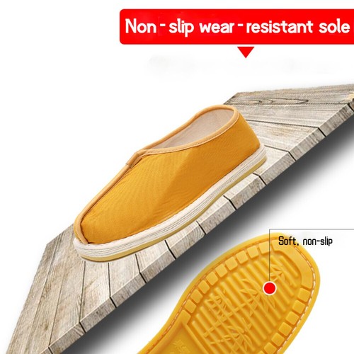 Handgefertigte buddhistische Mönch Shaolin Schuhe Tai Chi Kung Fu Kampfsport Turnschuhe Retro