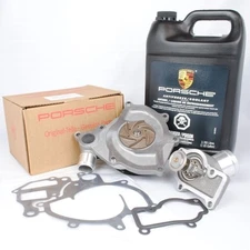 Genuine Porsche Water Pump Kit 986/996 With LOW TEMP Thermostat