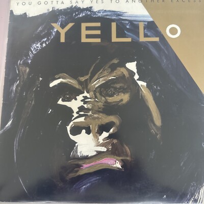 LP Yello You Gotta Say Yes To Another Excess YELLOW-ORANGE LABEL. NEAR MINT.1983