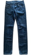 Just Cavalli Jeans Straight Leg 26 Small Low Rise 100 Cotton Women's Dark Wash