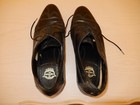 Florsheim Men's Black Leather Wing Tip Shoes Size 9, Width EEE. — photo 2