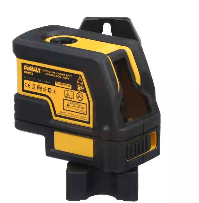 DEWALT DW0822 Self-Leveling Cross Line and Plumb Spots Laser