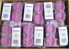 Case of 72 Pairs HONEYWELL NORTH P100 144-particulate filter cartridges 7580P100