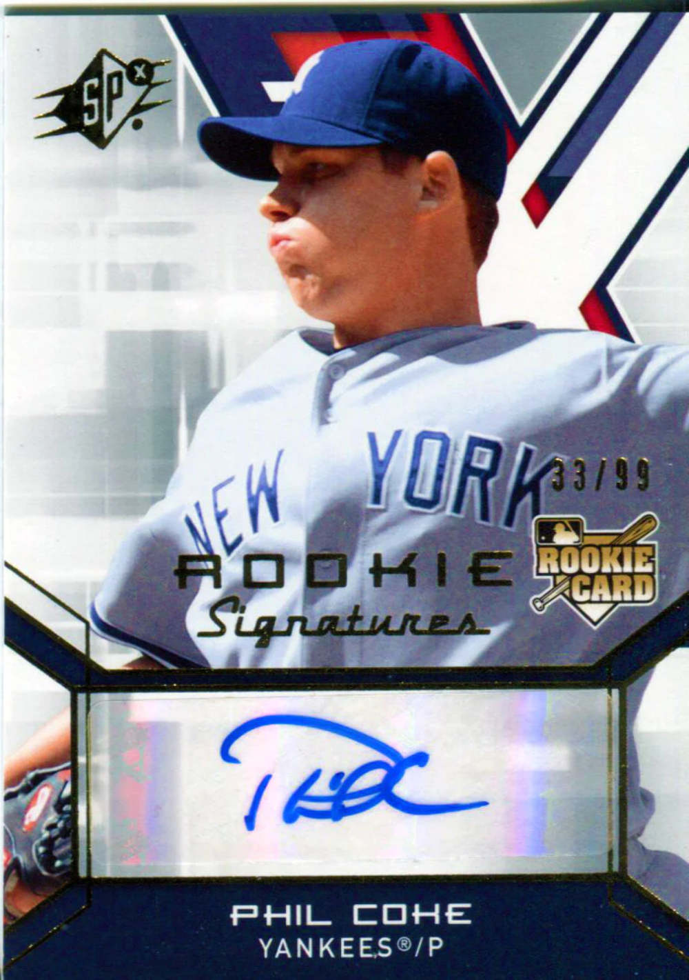Phil Coke Autographed 2009 Upper Deck SP Rookie Signatures Card | eBay