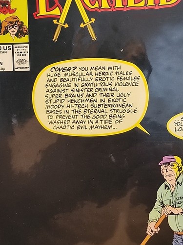 Excalibur #4 (Marvel, 1988) Captain Britain - Bild 6 von 7