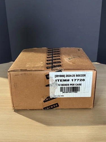 2024-25 PANINI SELECT LA LIGA SOCCER FACTORY SEALED 12 BOX HOBBY CASE