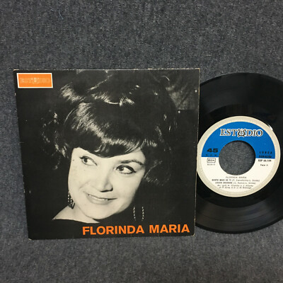 FLORINDA MARIA GOSTO MAIS DE TI CADA DIA QUE PASA 45 RPM EP  VERY GOOD IMPORT