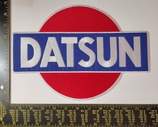 Large Datsun Patch Iron Or Sew On Automotive Racing Car Embroidery Quality
