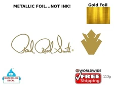 Paul Reed Smith PRS guitar decal headstock Restoration decal waterslide 113g