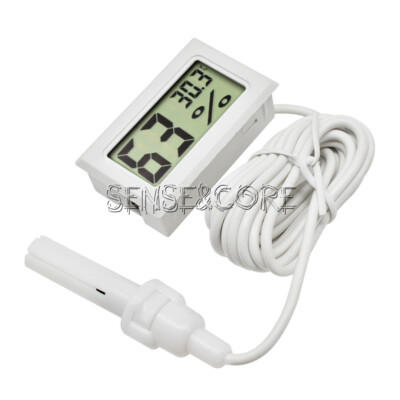 Mini LCD Thermometer Hygrometer Humidity Temperature Meter Indoor-