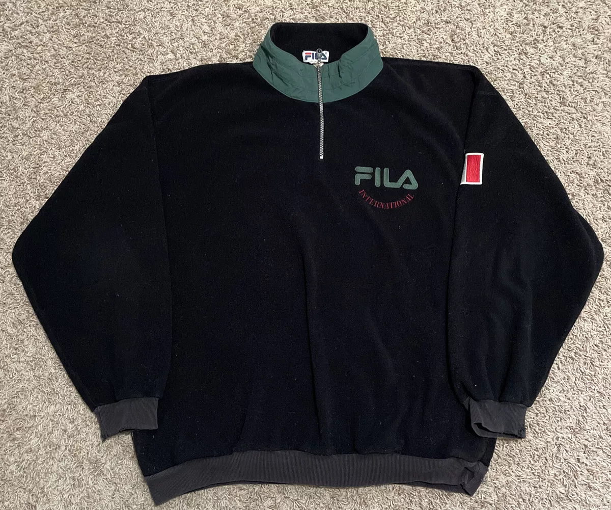 Fila fleece shirt sale
