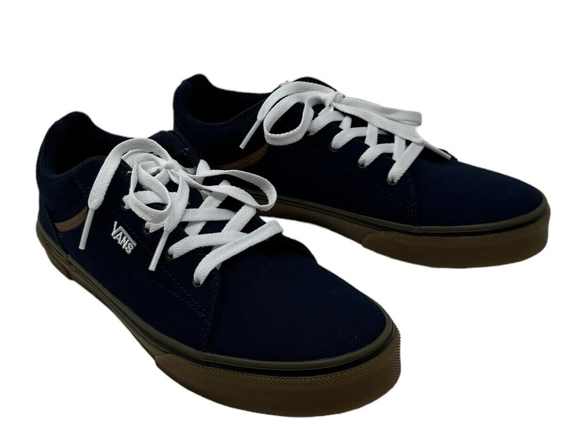VANS Seldan Sneakers Low Top Gum Dress Blues Canvas Kids