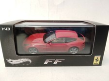 Hot Wheels Elite Ferrari FF Red 1/43 W1187