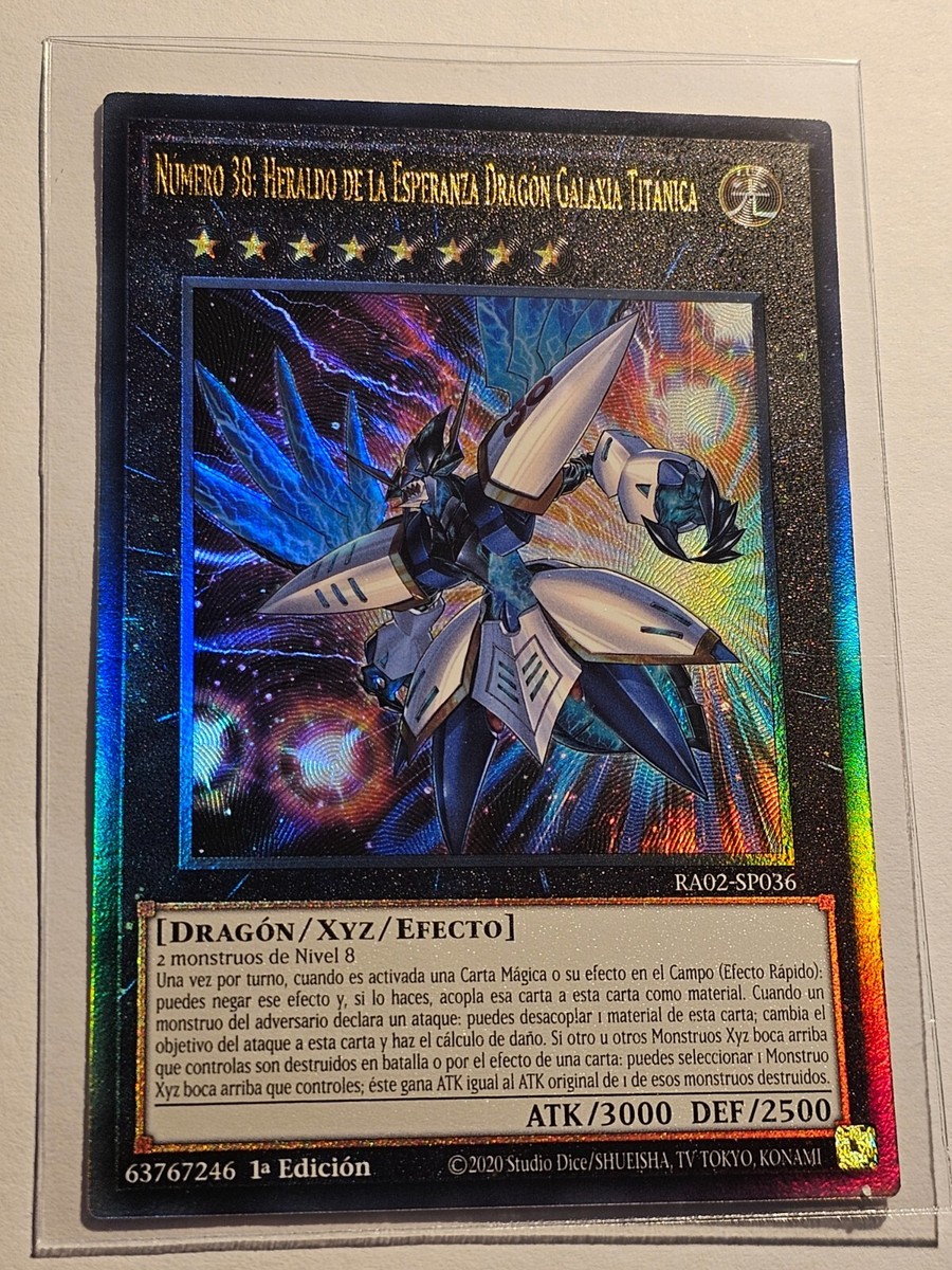 Number 38: Hope Harbinger Dragon○YUGIOH○RA02○ULTIMATE RARE