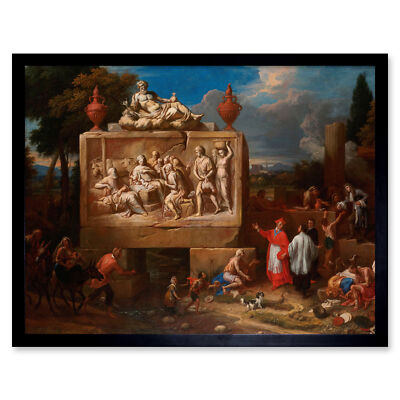Ferguson Fantasie Landschaft St Charles Borromeo Gerahmter Druck 30x40 cm