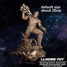 Anime Superhero Drax Destroyer Fight Resin 3D Print GK Figure DIY Model