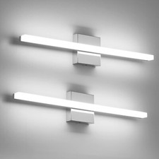 Combuh LED Vanity Lights Bar 24 Inch Bathroom Light Fixtures 14W IP44 Over Mi...