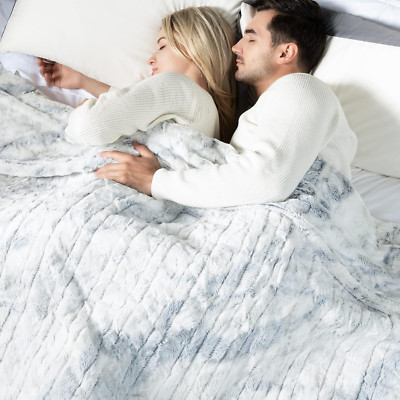 Cozy Twin Size Heated Electric Blanket, 10 Heat Levels, Auto Off & Safety Cert.