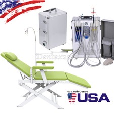 Carro Dental Portátil con Compresor y Sillón - Sistema de Tratamiento Completo