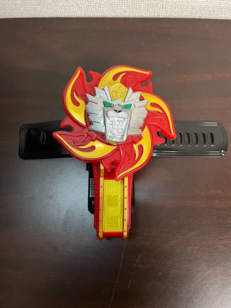 POWER RANGERS Ninja Steel Ninninger DX Lion Fire Morpher Chozetsu