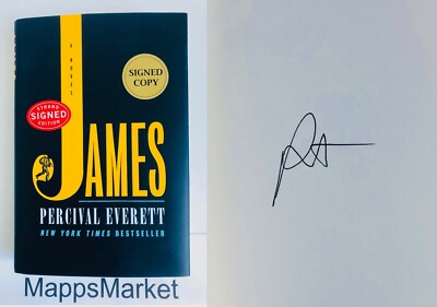 James SIGNED by Percival Everett 1st Edition HC NATIONAL BOOK