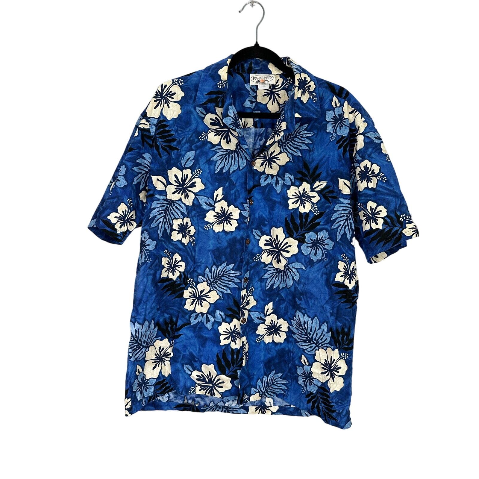 Pacific Legend Clothing Wholesale Pacific Legend | Original Camisa Hawaiana | Caballeros | S - 4XL | Manga Corta | Bolsillo Delantero | Estampado Hawaiano | Flores | Azul Claro Camisa Hawaiana Niño
