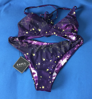 zaful olive green bikini