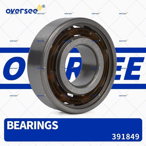 391849 Crankshaft Ball Bearing Lower for Evinrude Johnson 6203/C3 Made in Italy - Picture 3 of 6