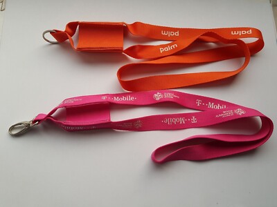 2er Set Palm T-Mobile Fifa WM 2006 Schlüsselband original Lanyard Neck Strap