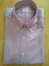 NWOT Brooks Brothers Red Supima Cotton Button Down 16-32 Madison MSRP 140